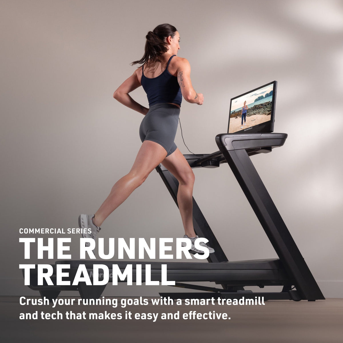 NordicTrack Commercial 2450 Treadmill with 24" Pivoting Touchscreen; Perfect for All Fitness Levels; Improves Endurance, Mobility, and Strength
