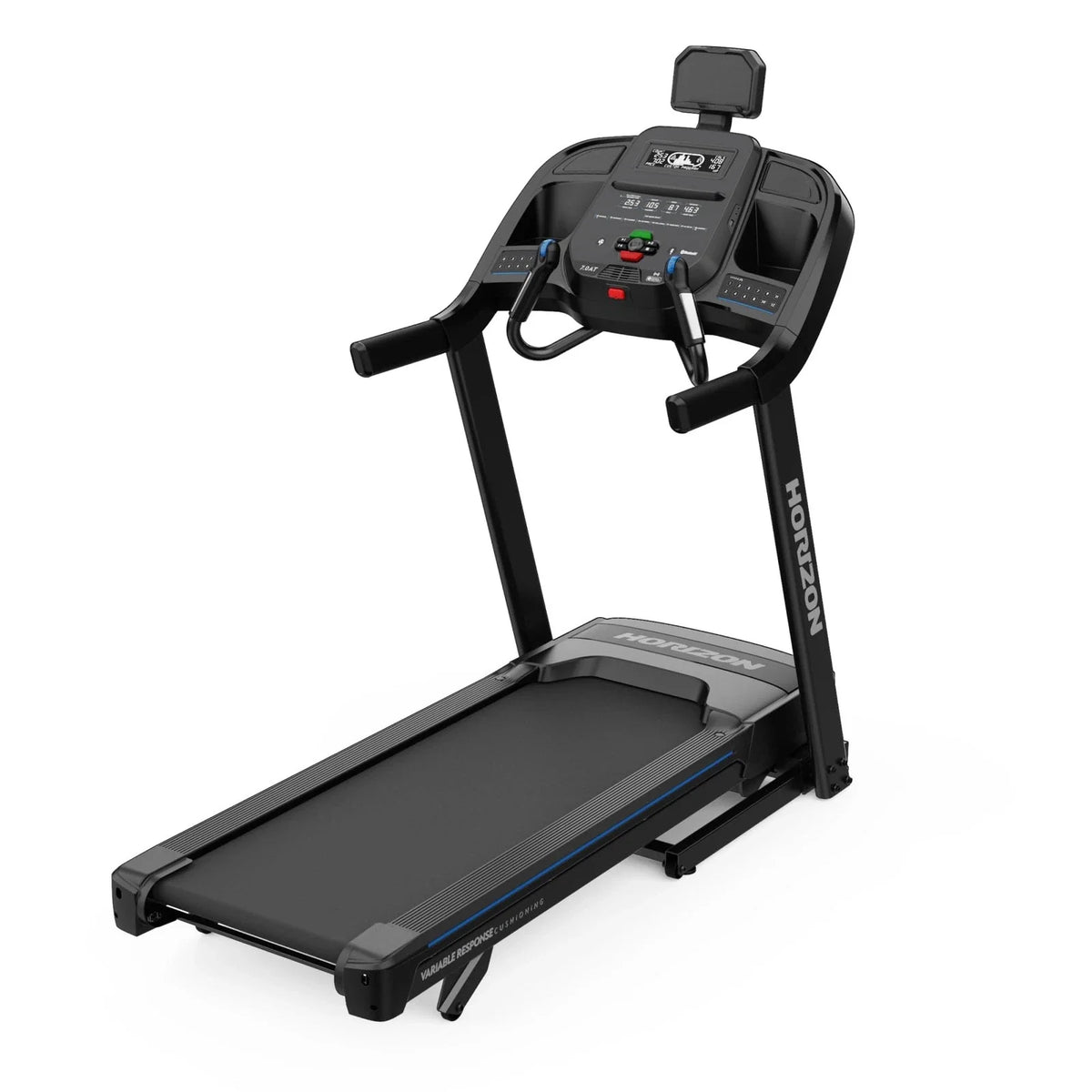 Horizon Fitness 7.0AT Treadmill, Black, Heavy Duty, LCD Display, Built-in Spe...